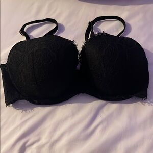Dream Angel Elegant Black Lace Bra